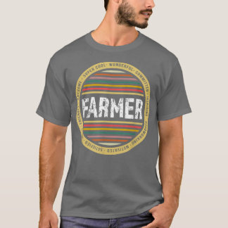 T-shirt Farmer  Funny Profession Birthday 