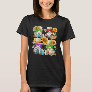 T-shirt Farmer Graphic For Sunflower Mom And Summer Garden