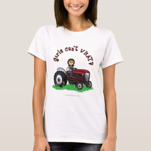 T-shirt Farmer rouge clair