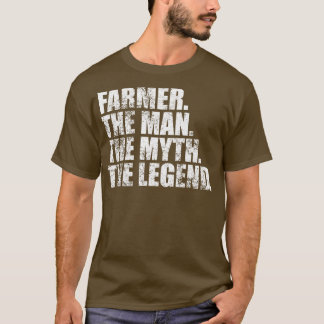 T-shirt FarmerFarmer Nom de famille Farmer nom de famille 