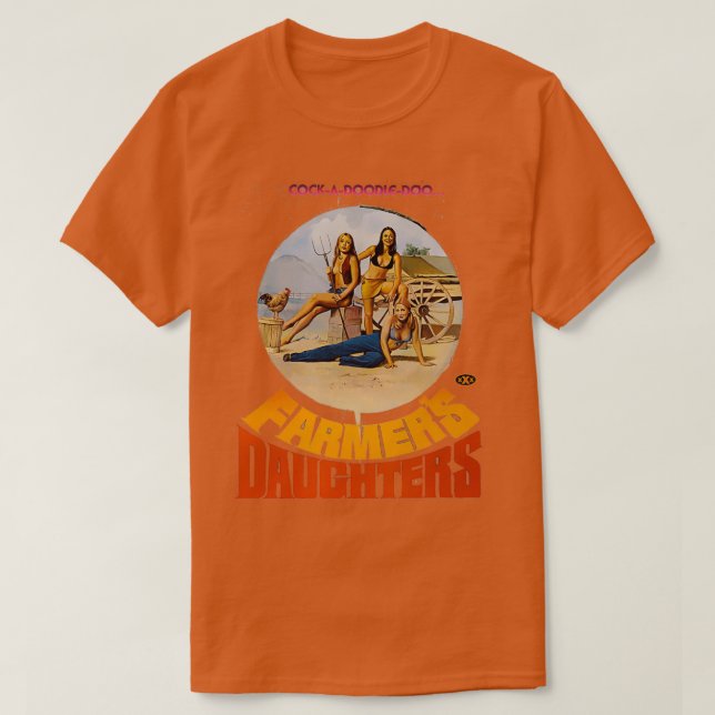 T-shirt Farmers Daughters 1976 (Design devant)