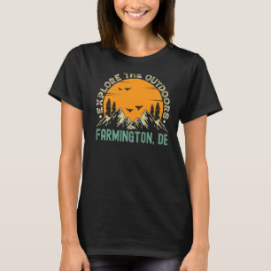 T-shirt Farmington, Delaware - Explorez Le Premiu Extérieu