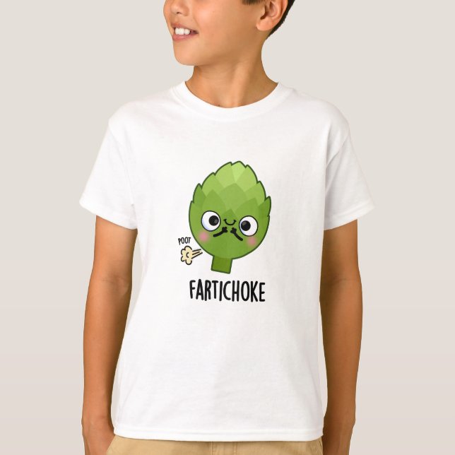 T-shirt Fartichoke Funny Farting Artichoke Pun (Devant)