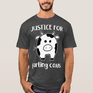 T-shirt Farting Cows Climate Change Funny