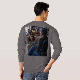 T-shirt Fascination Pour les hommes canards gris chemise l