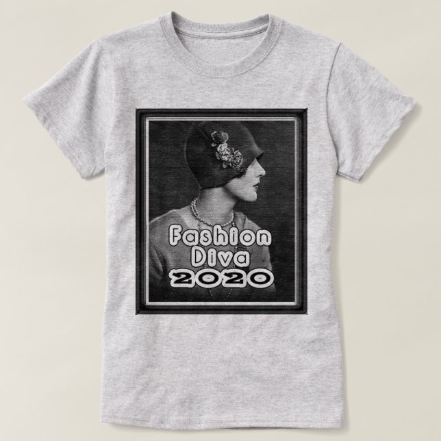 T-shirt Fashion Diva (Design devant)