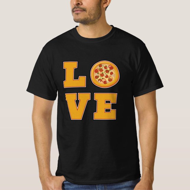 T-shirt Fast Food Burger Fromage Funny Pizza Eat Idée cade (Devant)