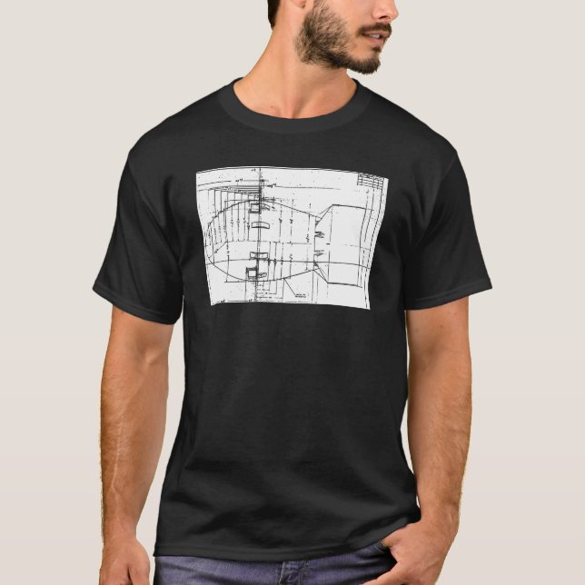 T-shirt Fat Man bombe atomique (Devant)