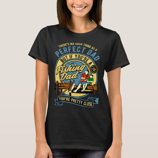 T-shirt Father and Son Father s Day  Fishing (Devant)