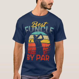 T-shirt Fathers Day Best Funcle par Golf Venin For Uncle