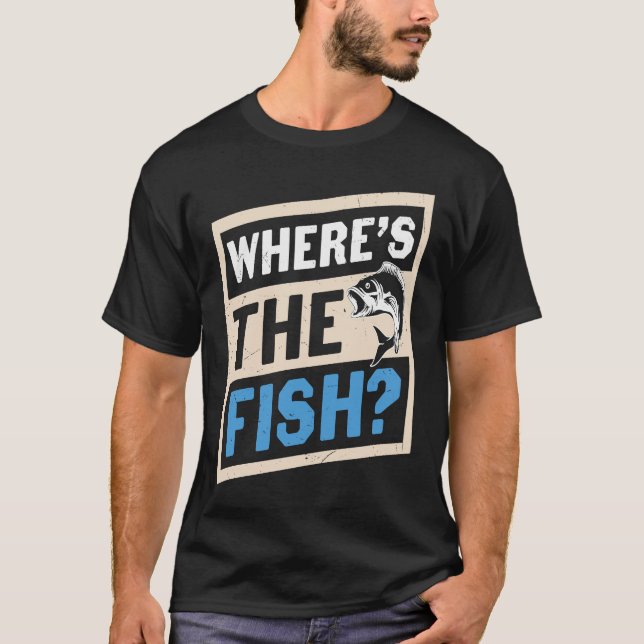 T-shirt Father's Day Fishing Fisherman  1 (Devant)