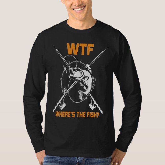 T-shirt Father's Day Fishing Fisherman  14 (Devant)