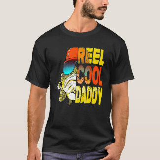 T-shirt Father's Day Fishing Reel Cool Daddy