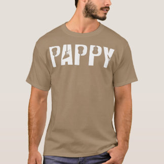 T-shirt Fathers Day Guitar Lover Best Pappy Ever Guitarist