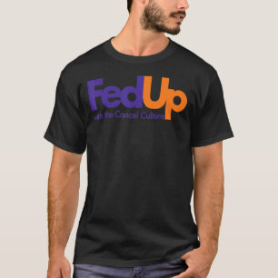 T-shirt Fatigué Avec Annuler Culture Funky Media Social