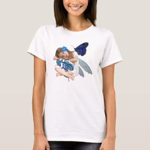 T-shirt Fatigue chronique de ME/CFS Petite fille Angel Fée