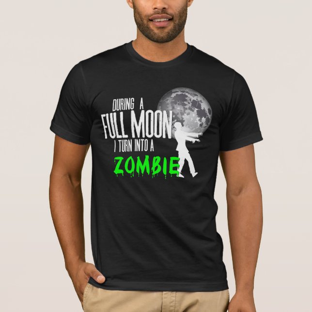T-shirt Fatigué de la chemise de zombi de Lyme (Devant)