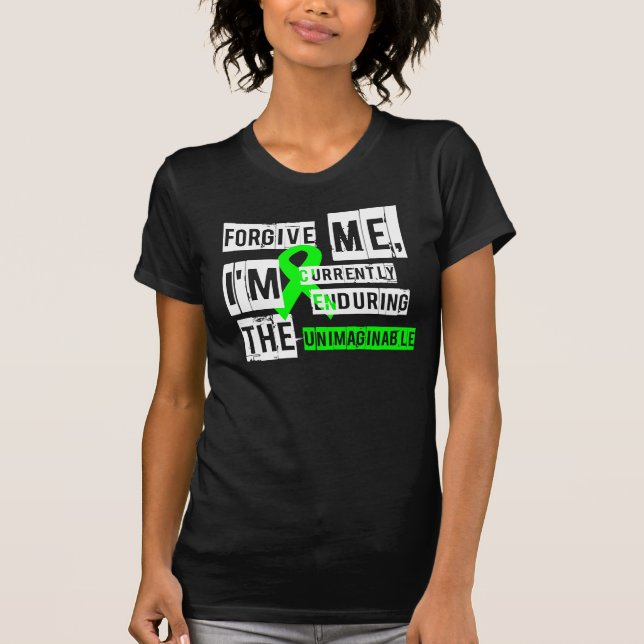 T-shirt Fatigué de la chemise inimaginable de Lyme (Devant)