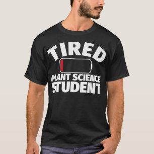 T-shirt Fatigué Plante Science étudiant Premium
