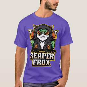 T-shirt Faucheuse Pour La Grenouille Grim Les ennemis De L