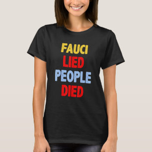 T-shirt Fauci Mort De Personnes _3