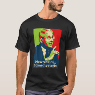 T-shirt Fauci Variant Science Anti Masque Arrestation Fauc