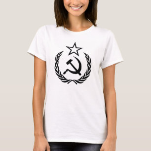 T-shirt Faucille et marteau, URSS, CCCP, communisme