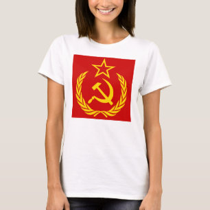 T-shirt Faucille et marteau, URSS, CCCP, communisme