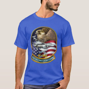 T-shirt Faucon F-16 de combat