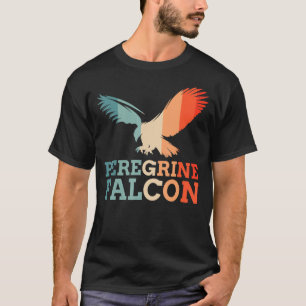 T-shirt Faucon pèlerin Vintage rétro Silhouette Soleil