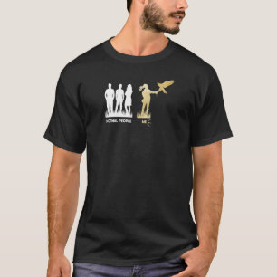 T-shirt Fauconnerie féminine Ornithologie Ornithologue Fau