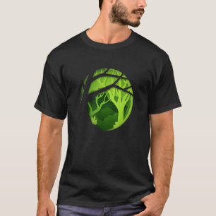T-shirt Faune et effet Jungle Préserver Nature Biodiversit