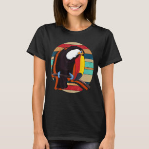 T-shirt Faune Zoo Oiseau Animal Retro Tropical Toucan 1