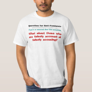 T-shirt Faussement accusé d'accuser faussement