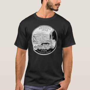 T-shirt Faux Arizona State Quarter Grand Canyon State