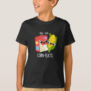 T-shirt Faux de maïs Funny Cornflake Corn Pun