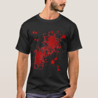 Faux éclaboussure de sang