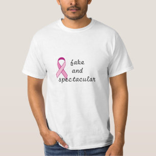 T-shirt Faux et spectacular - tee - shirt de cancer du
