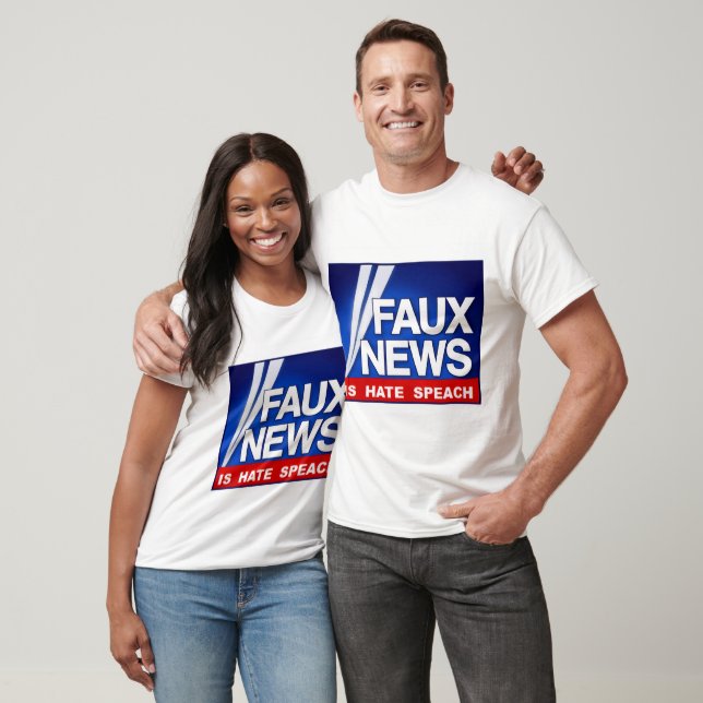 T-shirt Faux News (Unisexe)
