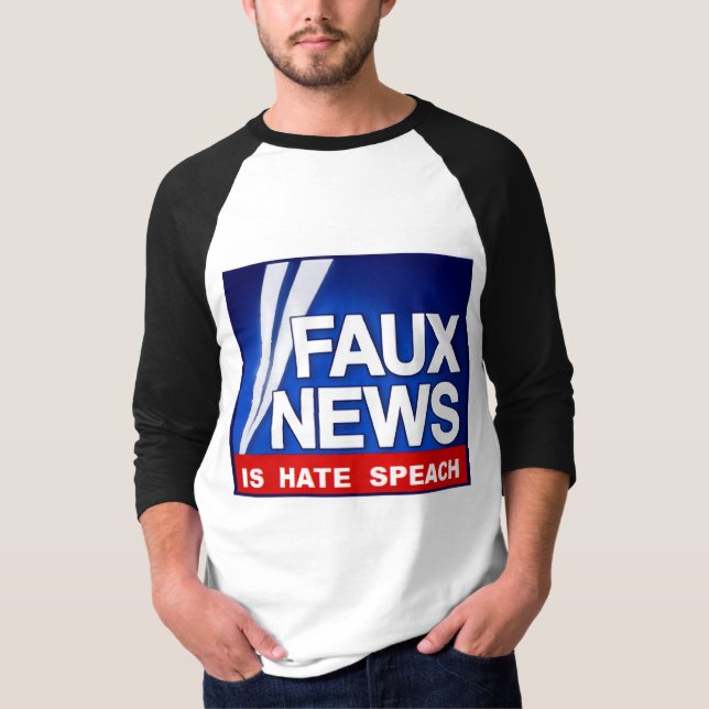 T-shirt FauxNews (Devant)