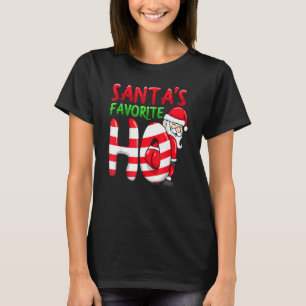 T-shirt Favorite de Santas Ho Santa Favourite Ho Funny Gir