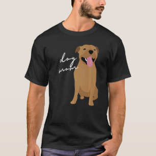 T-shirt Fawn Staffordshire Bull Terrier Chien Maman Femme