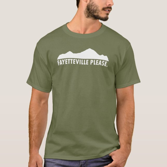 T-shirt Fayetteville Arkansas S'Il Vous Plaît (Devant)