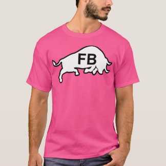 T-shirt FB Bull noir amamp blanc