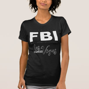 T-shirt FBI Bureau fédéral de l'intoxication CC2022 crim