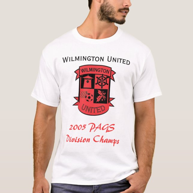 T-shirt FC d'UTD de Wilm - 2005 champions (blancs) (Devant)