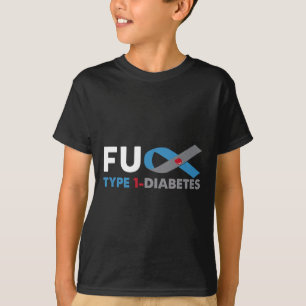 T-shirt Fck Diabetes Type 1 Sensibilisation Soutien Surviv