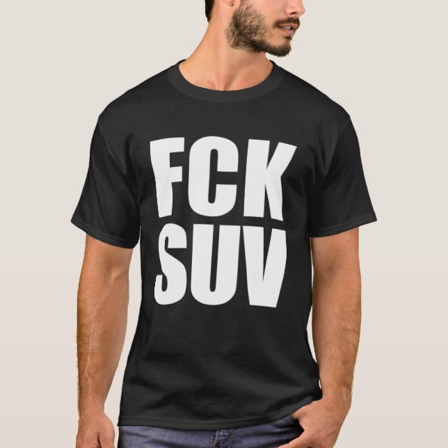 T-SHIRT FCK SUV (Devant)