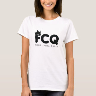 T-shirt FCQ - Logo de la Reine de coma de nourriture