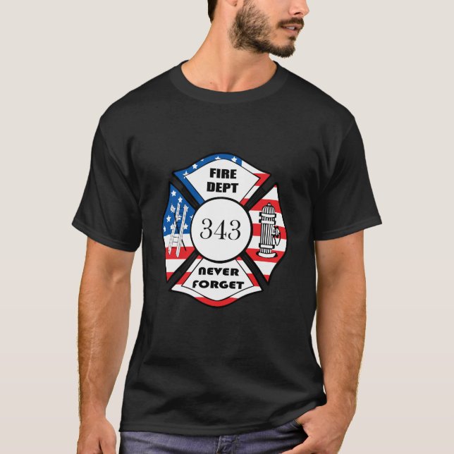 T-shirt FDNY Fire Department City Of New York (Devant)